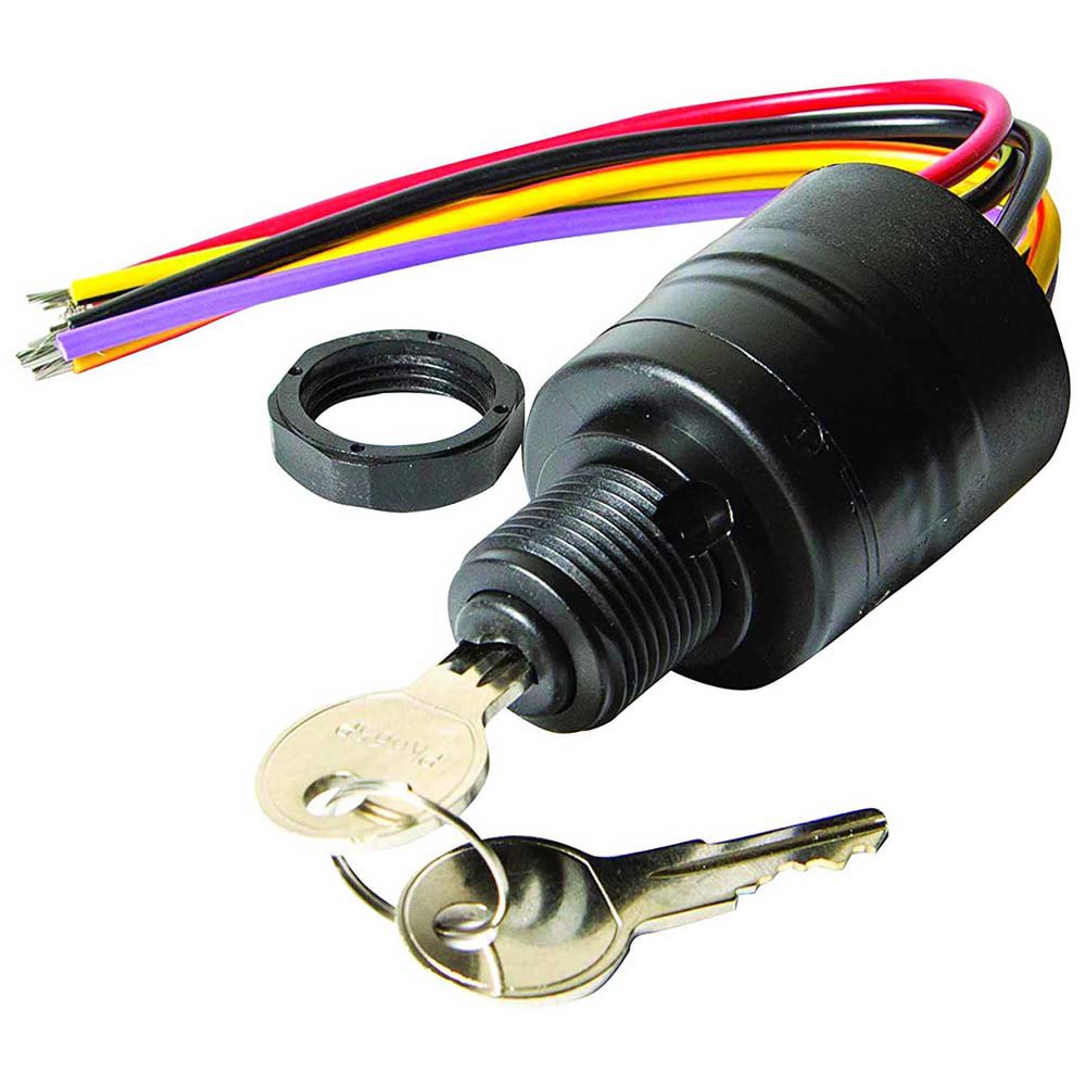 Sierra Polyester Magneto Ignition Switch 11-mp410702 Schwarz 1.59 cm von Sierra