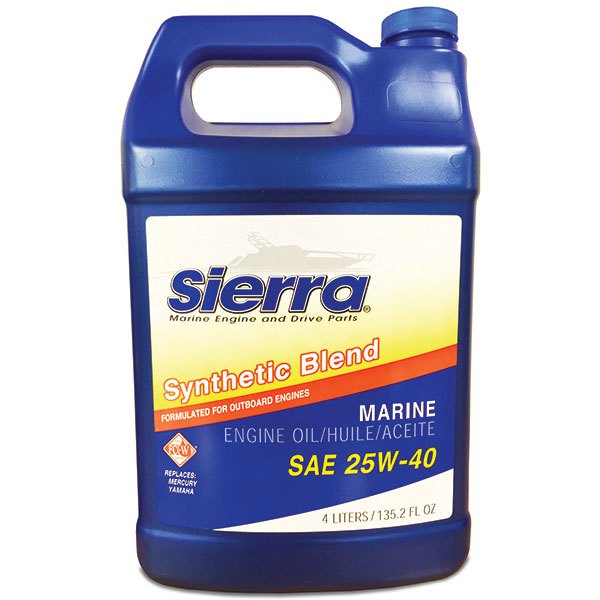 Sierra Synth Mercruiser Outboard Oil 4l Blau von Sierra