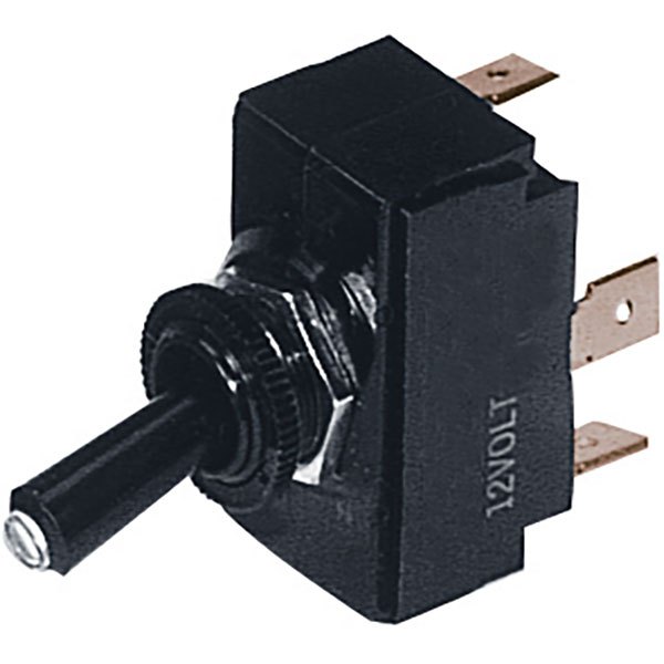 Sierra Tip Lit Toggle On-off Switch 11-tg40300 Schwarz von Sierra