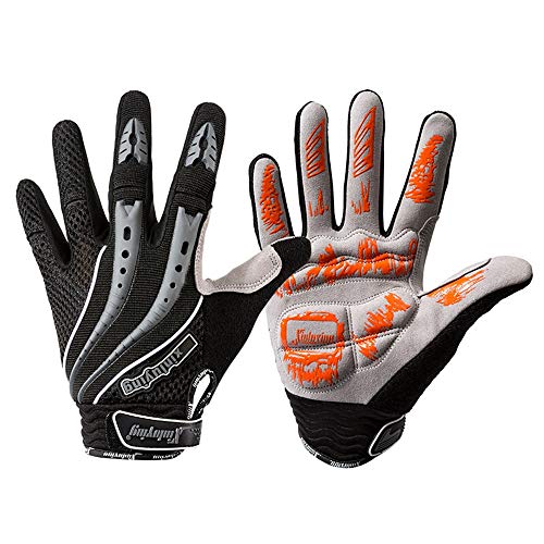 Vollfinger-Trainings-Handschuhe Gym Übung Half Finger Fitness-Handschuhe Heavy Weight Lifting Leder Palm Schutz Strong Grip Padded Qualitätsbreathable Komfort Handschuhe (Männer und Frauen) von Siet