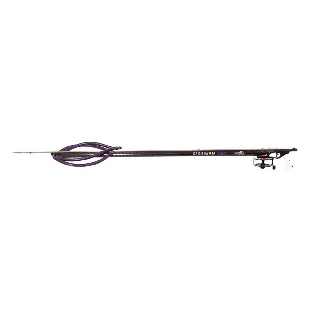 Sigalsub Nemesis Carbon Plus Sling Spearfishing Gun With Reel Schwarz 116 cm von Sigalsub