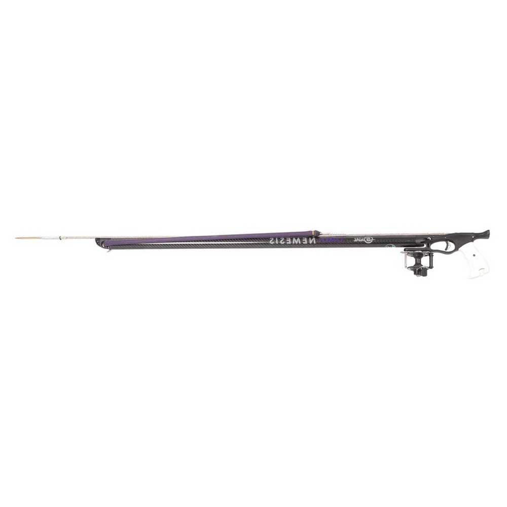 Sigalsub Nemesis Carbon Sling Spearfishing Gun With Reel Schwarz 104 cm von Sigalsub
