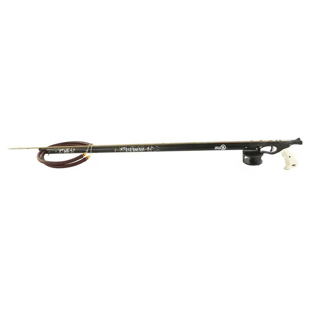 Sigalsub Nemesis Plus Sling Spearfishing Gun With Reel Schwarz 104 cm von Sigalsub
