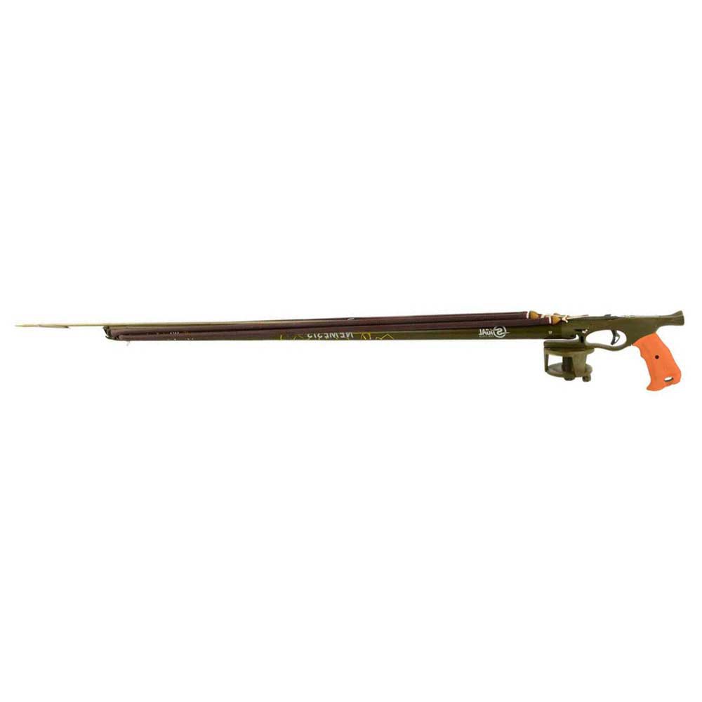Sigalsub Nemesis Plus Sling Spearfishing Gun With Reel Schwarz 92 cm von Sigalsub