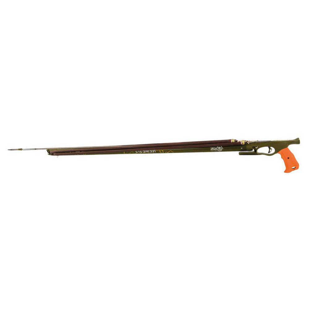 Sigalsub Nemesis Pro 126+reactive 16.0 Evolution 6. Sling Spearfishing Gun 75 Grün 126 cm von Sigalsub