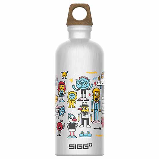 Sigg Traveller Myplanet Friends 600ml Bottle Silber von Sigg
