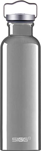 SIGG - Alu Trinkflasche - Original Alu - Klimaneutral Zertifiziert - Für Kohlensäurehaltige Getränke Geeignet - Auslaufsicher - Federleicht - BPA-frei - 0,75L von SIGG