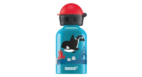 sigg kinderwasserflasche 0 3 l orca family von Sigg