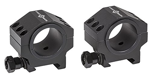 Sightmark Tactical Mounting Rings - Low Height Picatinny Rings (Fits 30mm & 1Inch) von Sightmark