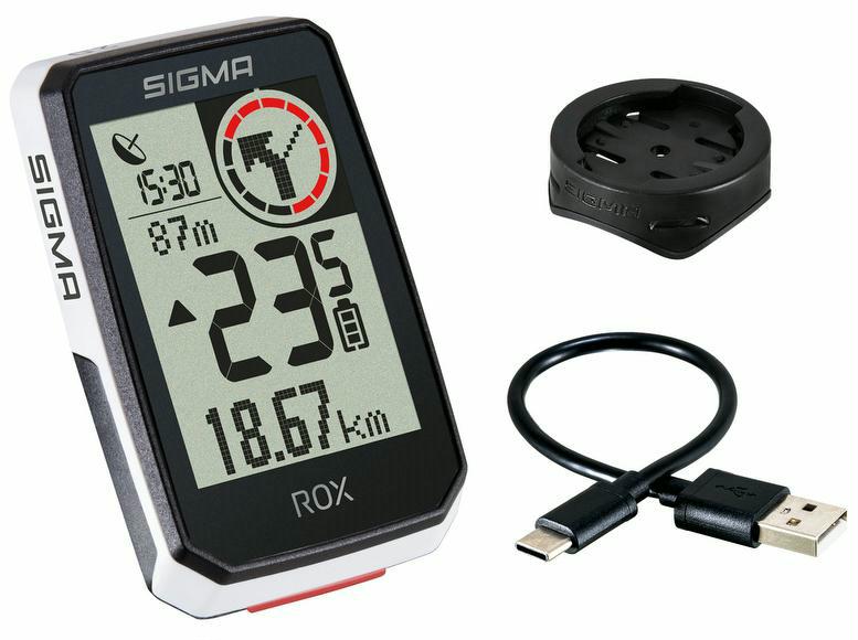 Fahrradcomputer Sigma ROX 2.0 GPS kabellos Weiß von Sigma Sport