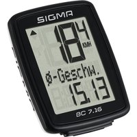 Sigma BC 7.16 Fahrradcomputer -kabelgebunden- von Sigma