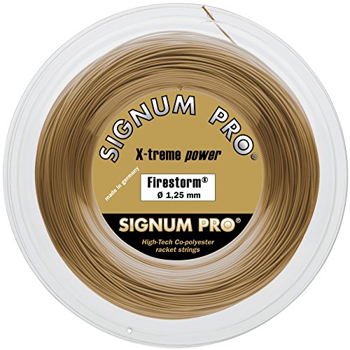 Signum Saitenrolle Firestorm, Gold Metallic, 200 m, 0255180242600016 von Signum