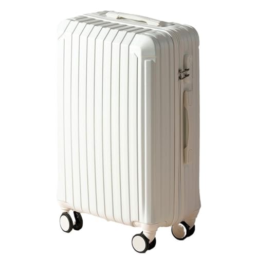 SilteD Koffer, Gepäck, großes Fassungsvermögen, Trolley-Koffer, langlebig und robust, Passwort-Koffer mit 360°-Universalrädern, großer Koffer (Farbe: A, Taille einzigartig: 22 Zoll) von SilteD