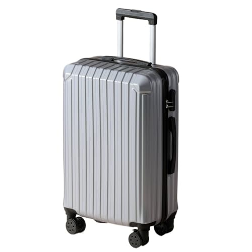 SilteD Koffer, Gepäck, großes Fassungsvermögen, Trolley-Koffer, langlebig und robust, Passwort-Koffer mit 360°-Universalrädern, großer Koffer (Farbe: D, Taille einzigartig: 26 Zoll) von SilteD