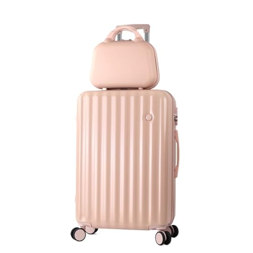 SilteD-Koffer, Gepäckkoffer mit Universalrädern und Trolley-Koffer, geeignet für den täglichen Gebrauch, Reisen und Geschäftsreisen, großer Koffer (Farbe: H, Taille einzigartig: 24 Zoll) von SilteD