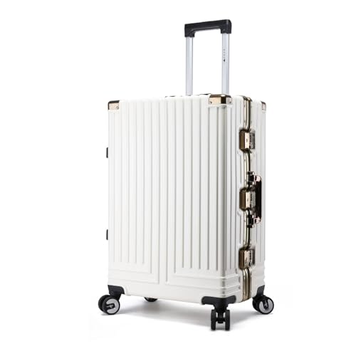 SilteD-Koffer, Hartschalen-Handgepäck, Koffer mit Rollen, leichtes PC-Reisegepäck, verdickter Anti-Fall-Koffer, großer Koffer (Farbe: C, Taille einzigartig: 20 Zoll) von SilteD