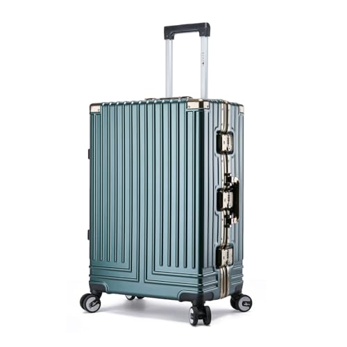 SilteD-Koffer, Hartschalen-Handgepäck, Koffer mit Rollen, leichtes PC-Reisegepäck, verdickter Anti-Fall-Koffer, großer Koffer (Farbe: I, Taille einzigartig: 26 Zoll) von SilteD