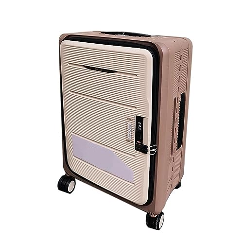 SilteD Koffer, faltbar, platzsparend, multifunktional, All-in-One-Reise-Trolley, Boarding, Universalrad, Passwort-Box, großer Koffer (Farbe: I, Taille einzigartig: 24 Zoll) von SilteD