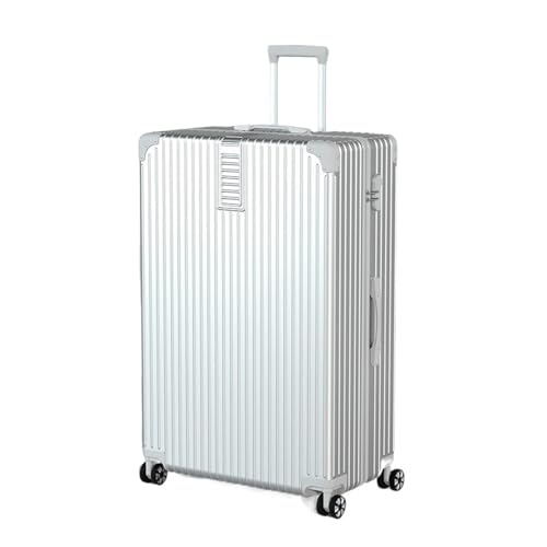 SilteD Koffer Retro-Koffer mit großem Fassungsvermögen Universal-Rad-Trolley-Koffer Passwortbox Extra großer Koffer Antikollisionskoffer Großer Koffer (Farbe: B, einzigartige Größe: 60 Zoll) von SilteD