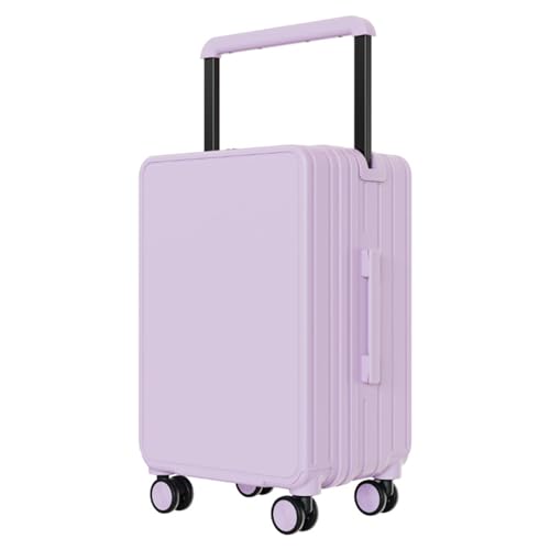 SilteD Koffer Tragbarer Koffer Freizeitreisekoffer Trolley-Koffer Rollenkoffer Koffer mit großer Kapazität Großer Koffer (Farbe: E, Taille einzigartig: 24 Zoll) von SilteD