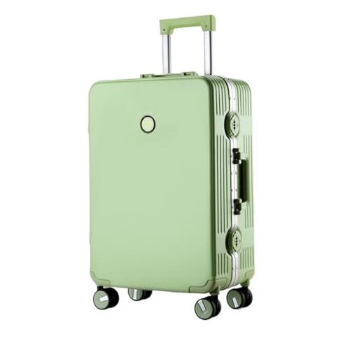 SilteD Suitcase Großer Koffer mit Rollen, Aluminium-Koffer, wasserdichter und druckfester versiegelter Koffer, Handgepäck, großer Koffer (Farbe: C, einzigartige Taille: 26 Zoll) von SilteD