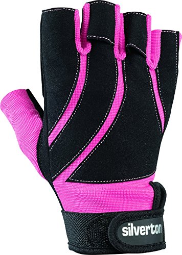 Silverton Damen Handschuhe Lady Pro, schwarz/pink, S von Silverton