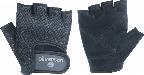 Silverton Fitness-gewichtheberhandschuh Trainingshandschuh Pro, 43110, schwarz, S von Silverton