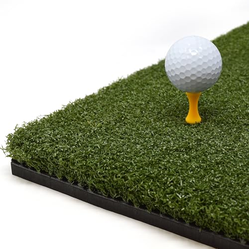 SimSpace Unisex-Adult Golfschlägermatte, Grün, 150cm x 150cm von SimSpace