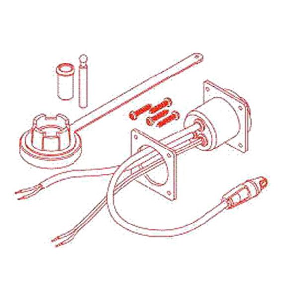 Simrad Plug/socket&mounting Pin Tppk321 Rot TP32 / TP22 von Simrad