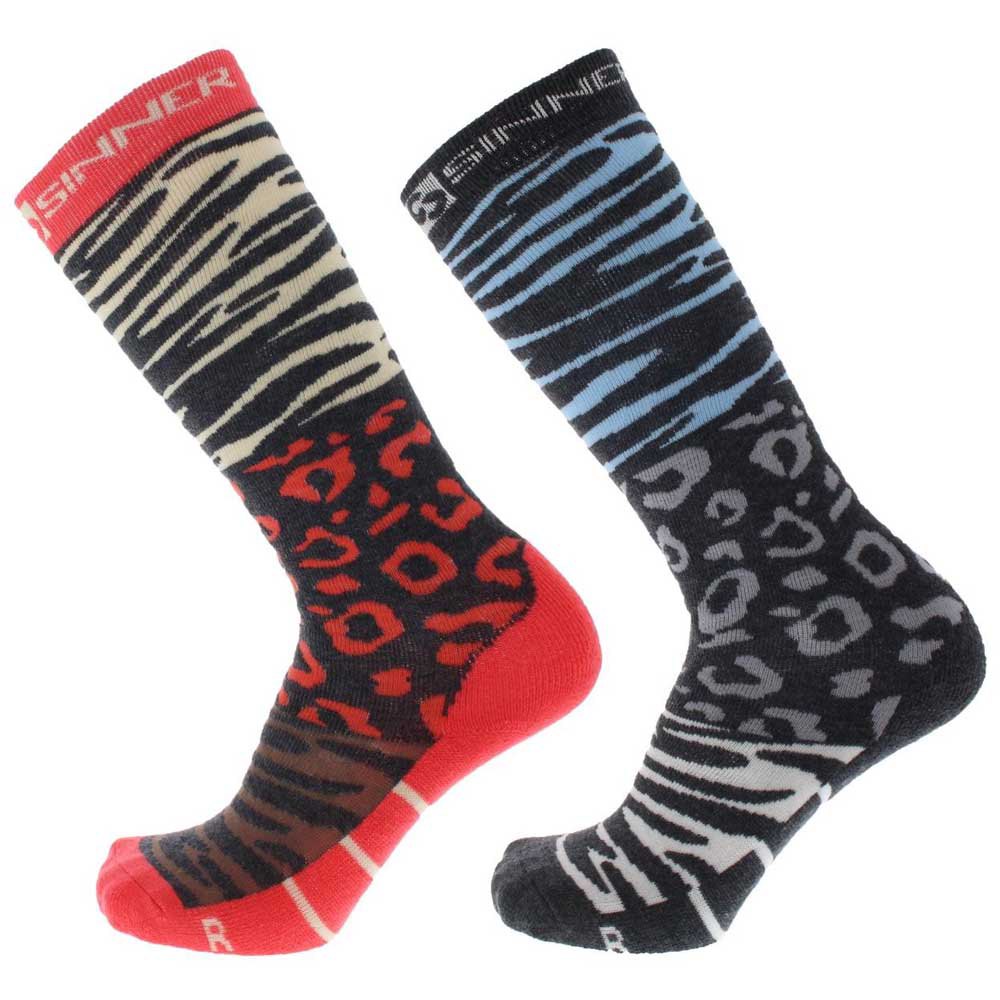 Sinner Animal Socks 2 Pairs Mehrfarbig EU 36-38 Junge von Sinner