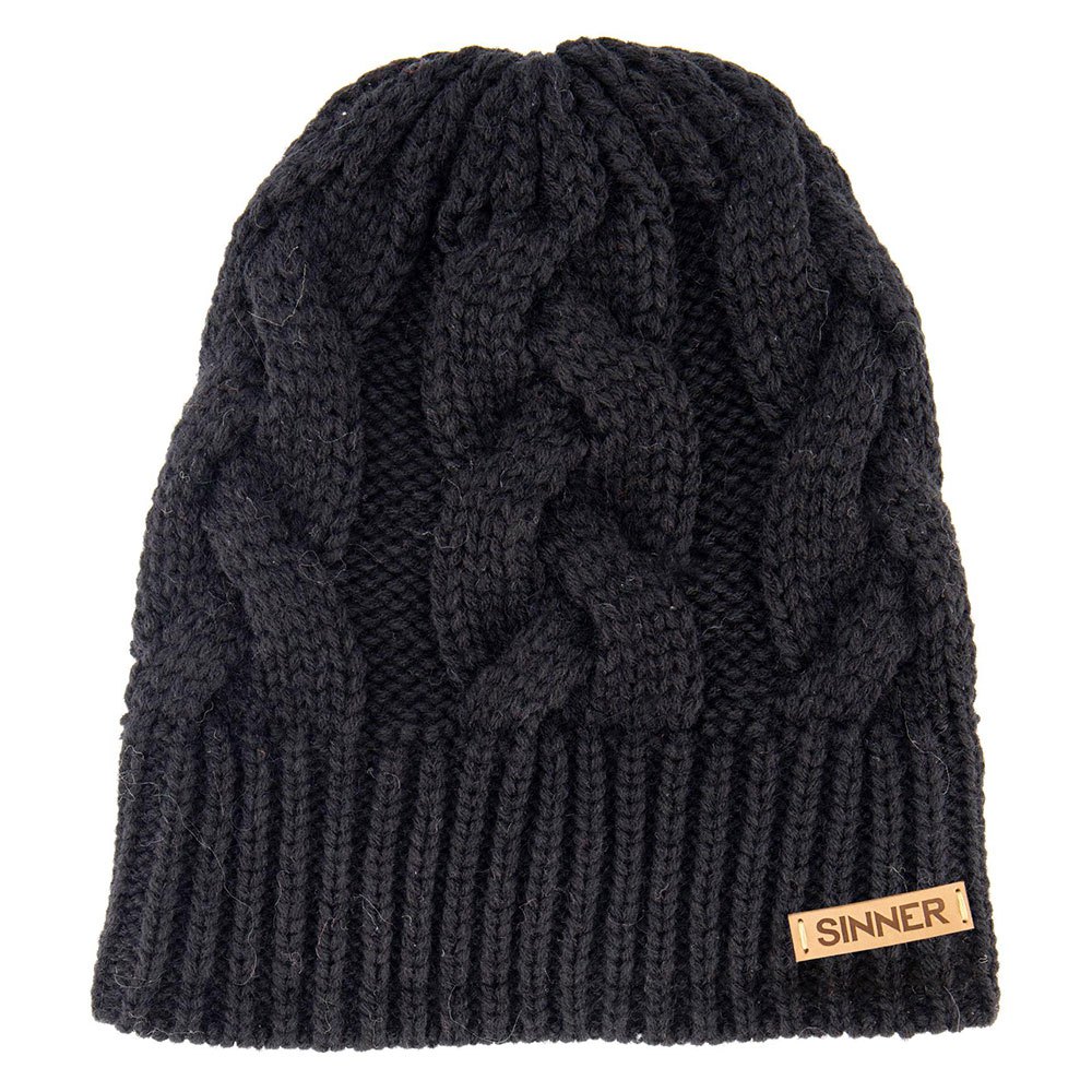 Sinner Cable Beanie Schwarz  Frau von Sinner