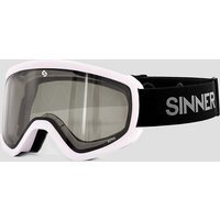 Sinner Estes Matte White Goggle double smoke von Sinner