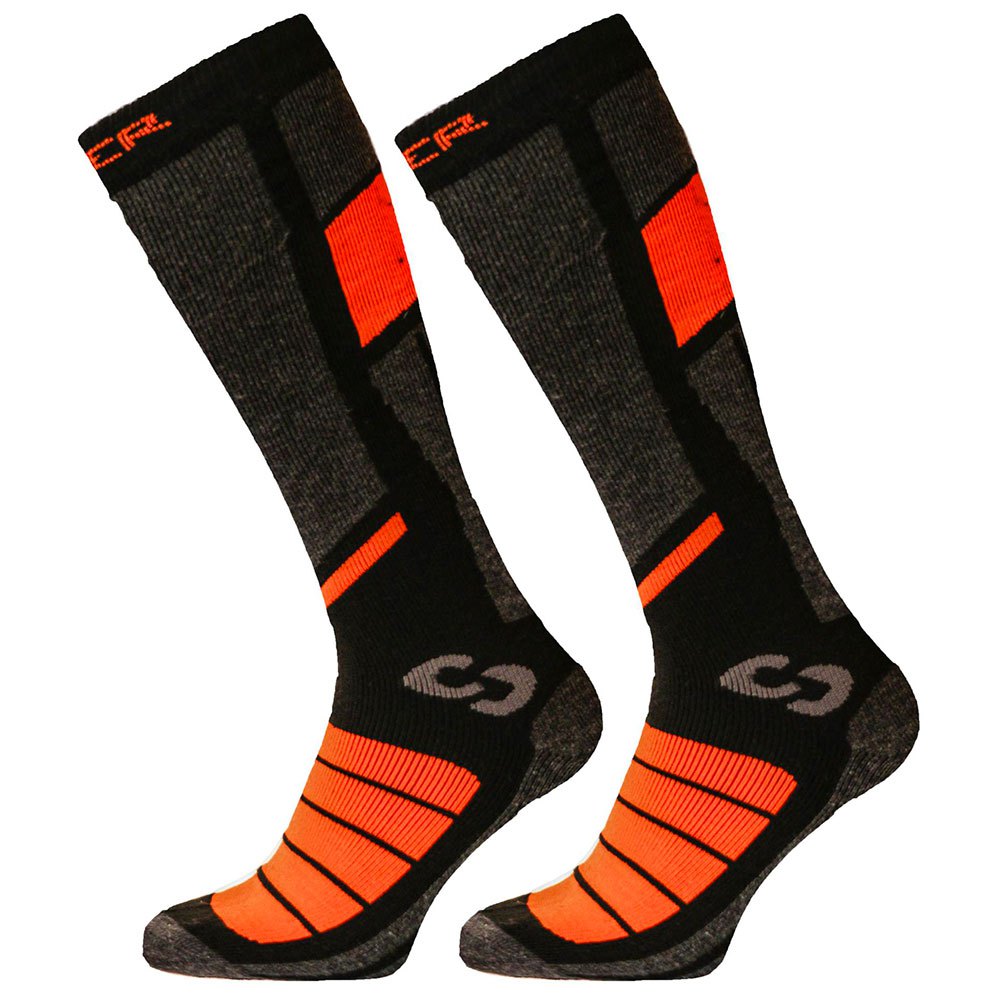 Sinner Pro Ii Socks 2 Pairs Orange,Schwarz EU 36-38 Mann von Sinner