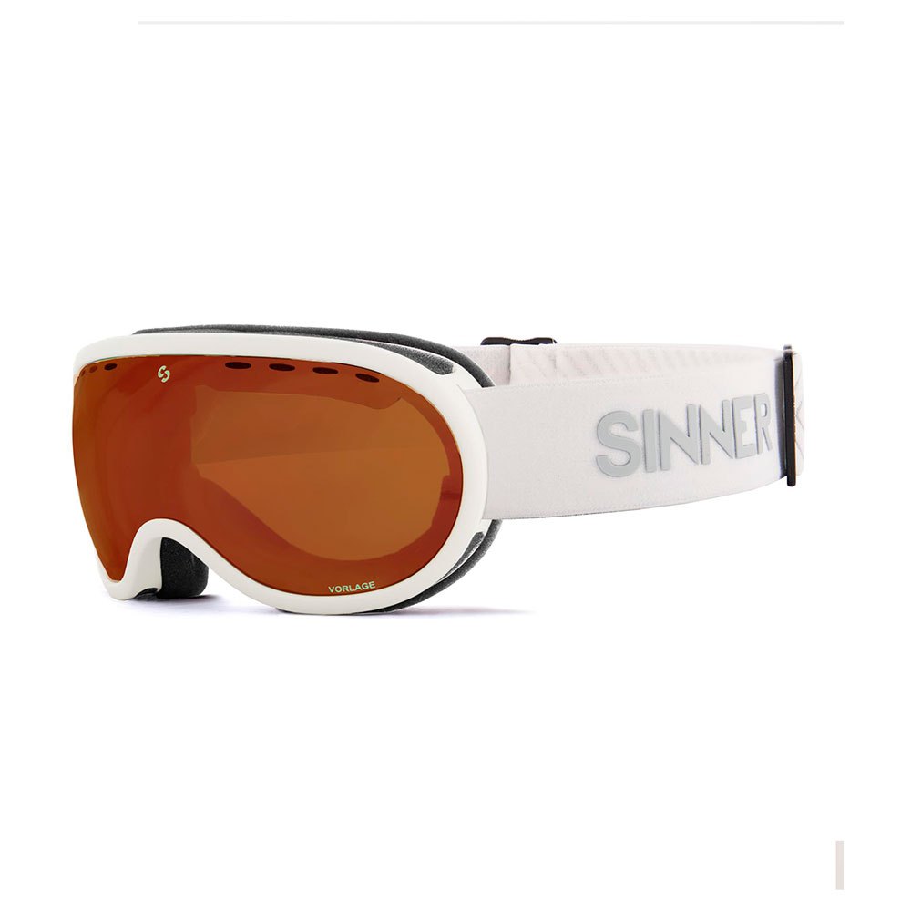 Sinner Vorlage Ski Goggles Golden Double Orange Sintec Vent/ CAT2 von Sinner