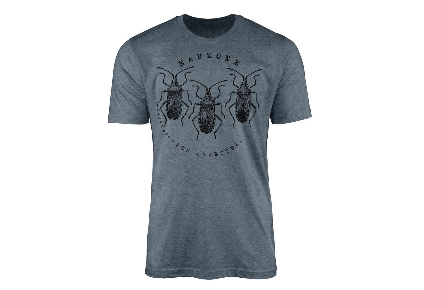 Sinus Art T-Shirt Hexapoda Herren T-Shirt Squash Bug von Sinus Art