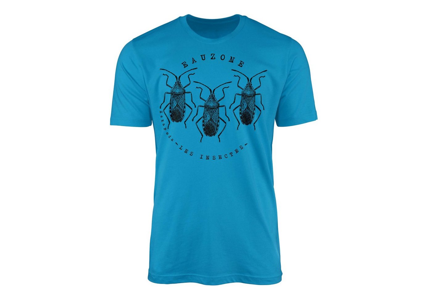 Sinus Art T-Shirt Hexapoda Herren T-Shirt Squash Bug von Sinus Art