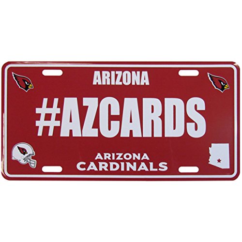 NFL Arizona Cardinals Hashtag Nummernschild von Siskiyou
