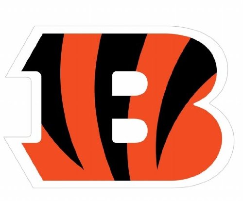 Siskiyou NFL Sports Fan Shop Cincinnati Bengals Logo-Magnete, 20,3 cm, Team-Farbe von Siskiyou