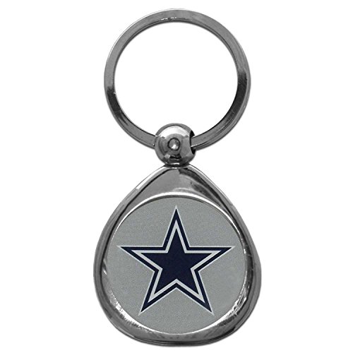 Siskiyou Sports NFL Fan Shop Dallas Cowboys Chrom Schlüsselanhänger One Size Team Farben von Siskiyou