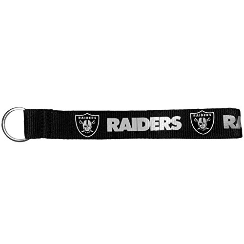 Siskiyou Sports NFL Oakland Raiders Schlüsselband Schlüsselanhänger schwarz von Siskiyou