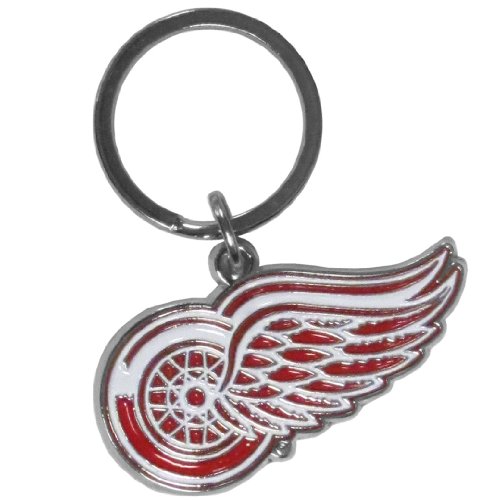 Siskiyou Sports NHL Fan Shop Detroit Red Wings Chrom & Emaillierter Schlüsselanhänger Einheitsgröße Teamfarben von Siskiyou