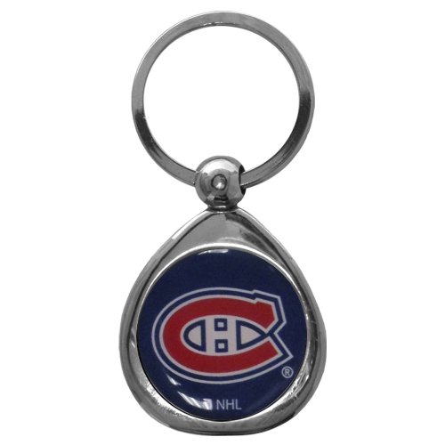 Siskiyou Sports NHL Fan Shop Montreal Canadiens Chrom-Schlüsselanhänger, Einheitsgröße, Teamfarben von Siskiyou