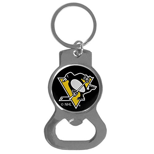 Siskiyou Sports NHL Fan Shop Pittsburgh Pinguine Flaschenöffner Schlüsselanhänger, Einheitsgröße, Teamfarben von Siskiyou Sports