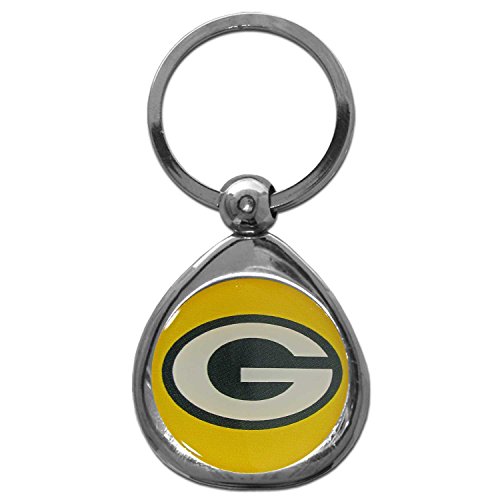 Siskiyou Unisex-Erwachsene Green Bay Packers Schlüsselanhänger Chrom, Team-Farbe, Einheitsgröße von Siskiyou