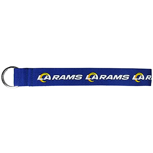 Siskiyou Sports Unisex-Erwachsene Los Angeles Rams Schlüsselband, blau, Einheitsgröße von Siskiyou