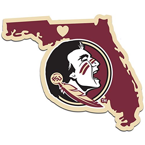 NCAA Siskiyou Sports Fan Shop Florida State Seminoles Home State Aufkleber Einheitsgröße Team Farbe von Siskiyou