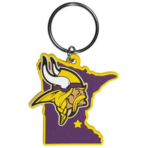 Siskiyou NFL Minnesota Vikings Home State Flexi Schlüsselanhänger von Siskiyou