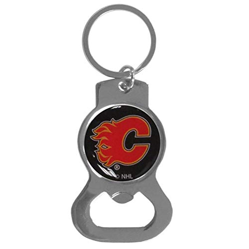 Siskiyou NHL Sports Fan Shop Calgary Flames Flaschenöffner, Schlüsselanhänger, Einheitsgröße, Teamfarbe von Siskiyou