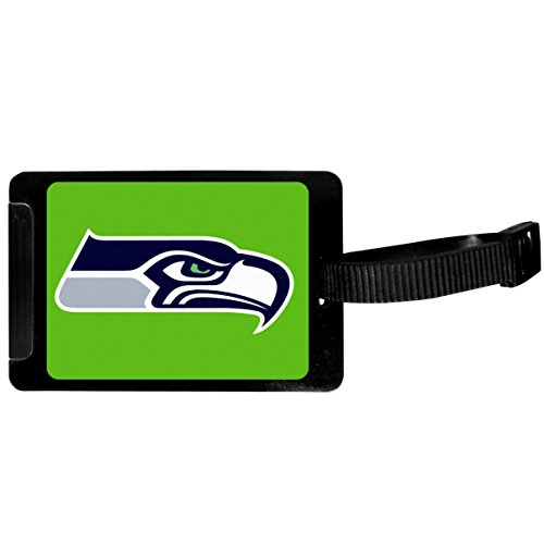 Siskiyou Sports Unisex NFL Seattle Seahawks Gepäckanhänger, Schwarz, 8,3 cm von Siskiyou