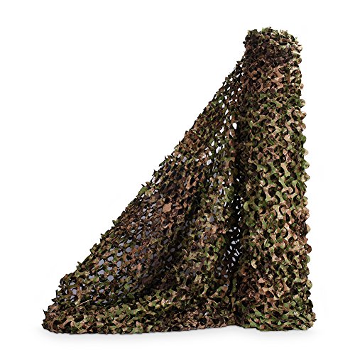 SITONG Bulk Rolle Camo Netz für die Jagd Militär Dekoration Sonnenschutz, Green Zone, 1.5Mx6M(4.9ftx19.7ft) von Sitong